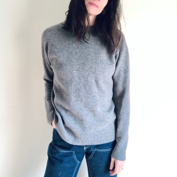 J.Crew Gray Lambswool Sweater - Picture 2 of 14